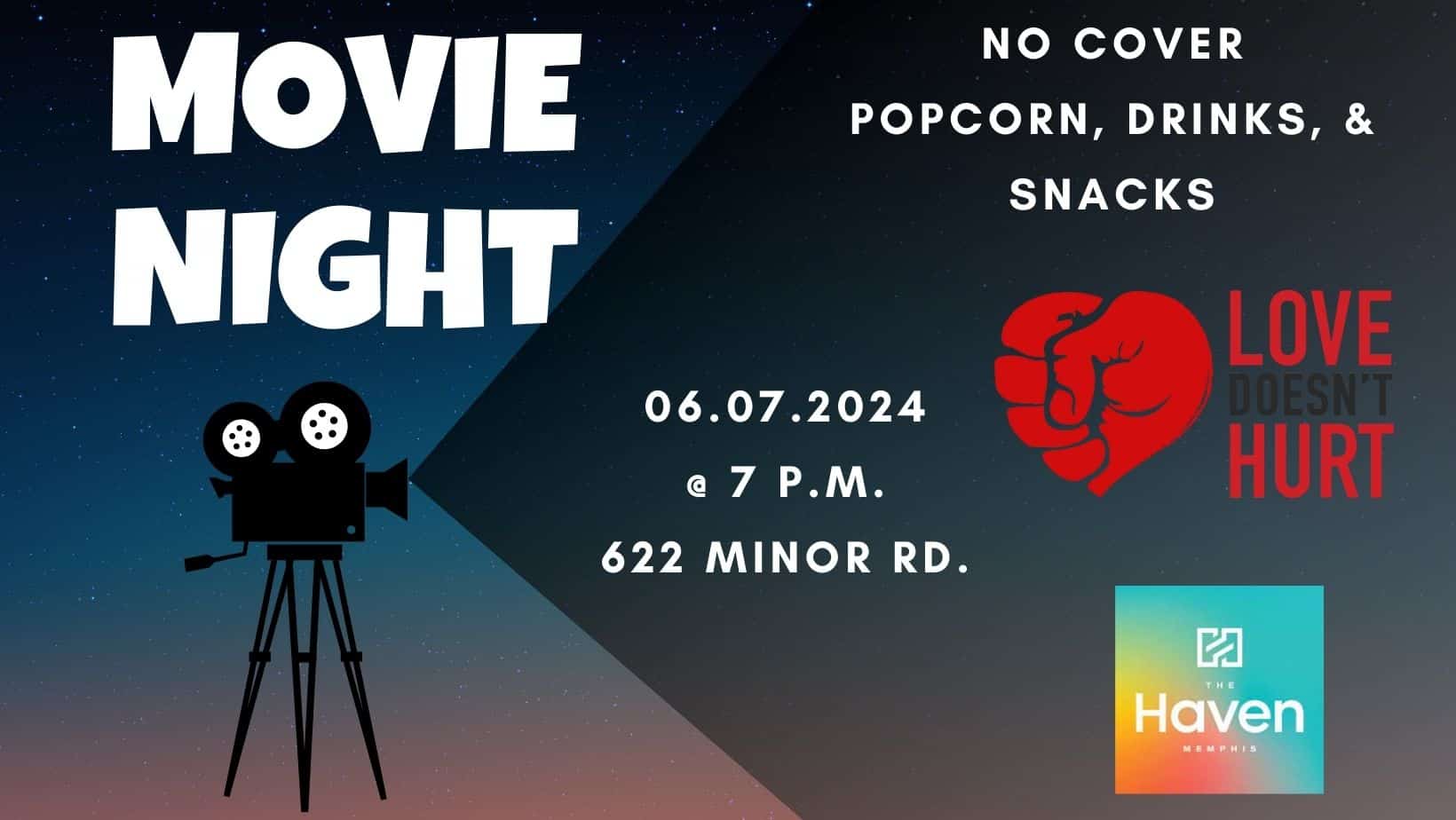 Movie Night Movie Night 2024 Facebook Cover